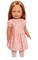 Cotton Candy Dress Set with Coat, Tights and Shoes- Fits 18 Inch Dolls- 18 Inch Doll Clothes